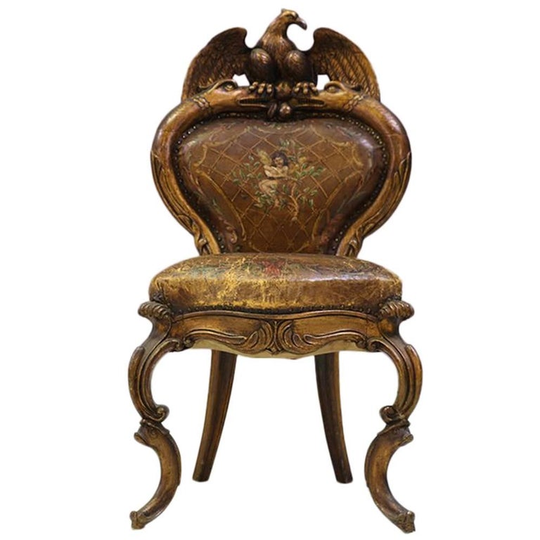 Antique Italian Fantasy Chair at 1stDibs