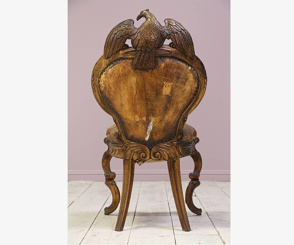 Baroque Antique Italian Fantasy Chair