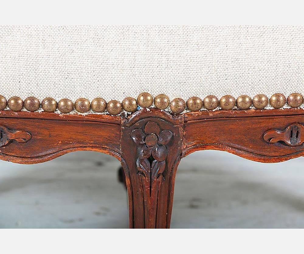 Early 20th Century French Louis XV-Style Footstool