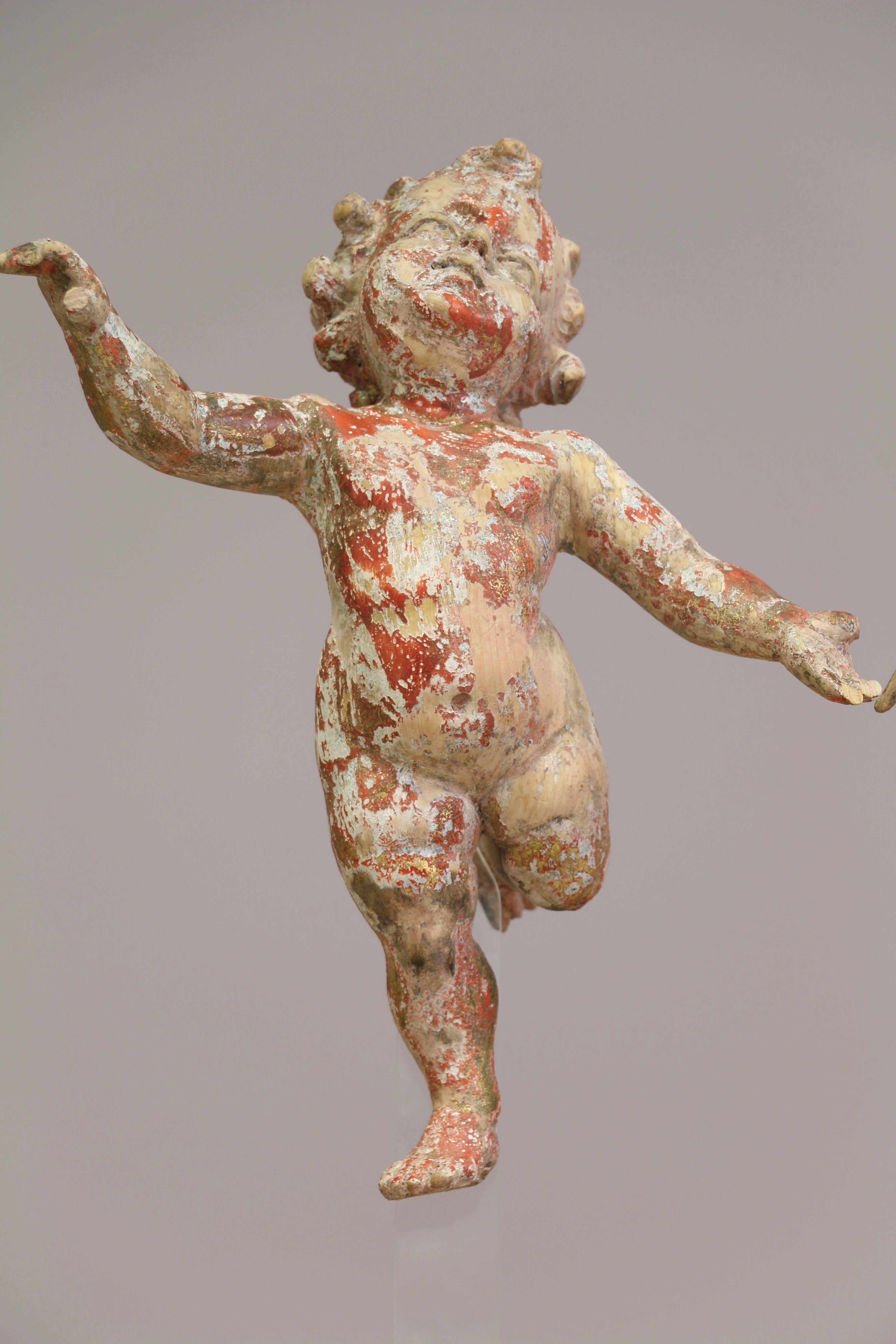 Early 20th Century Italian, 1920s Carved Putti