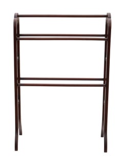 Antique Quality Victorian Mahogany Towel Rail Stand, circa 1900