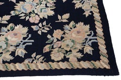 Antique Large Quality William Morris Style Needlepoint Rug Carpet