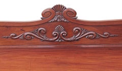 Antique Large Quality Regency Flame Mahogany Sideboard Chiffonier