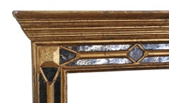 Antique Large Quality Victorian Full Length Gilt Hall Wall Mirror