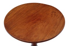Antique Georgian Mahogany Tilt-Top Supper Table Wine