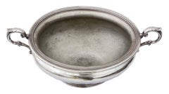 Antique Large Silver Plate Tureen Bowl Elkington & Co. Camb Uni