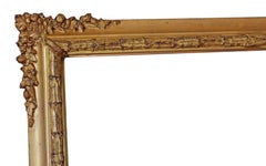 Antique Victorian Gilt Framed Wall Mirror Overmantel