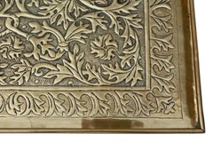 Antique Quality circa 1920 Keswick School of Industrial Art Brass Serving Tray