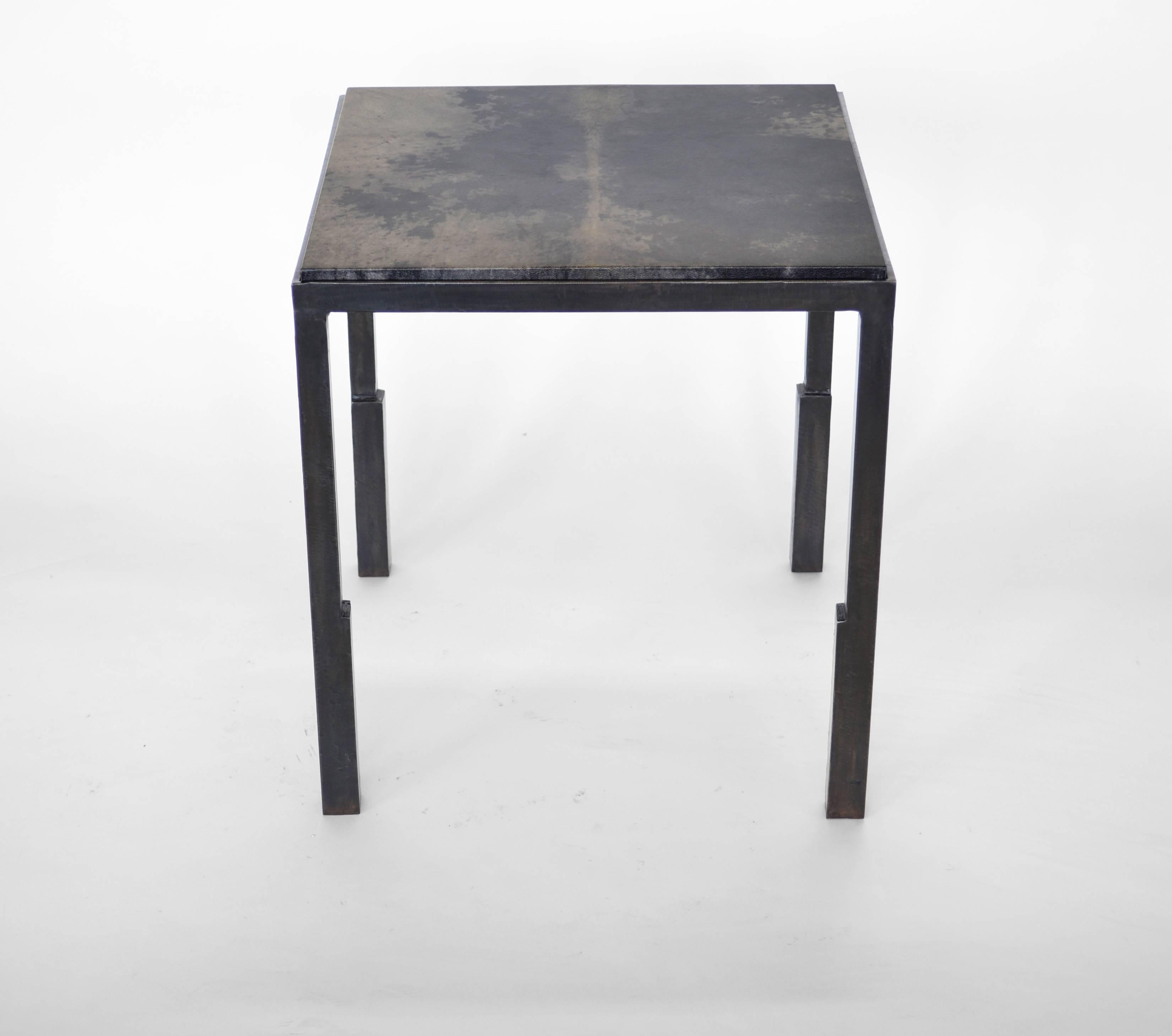 handmade metal tables