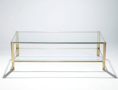 Table basse Jacques Quinet pour Broncz, années 1960