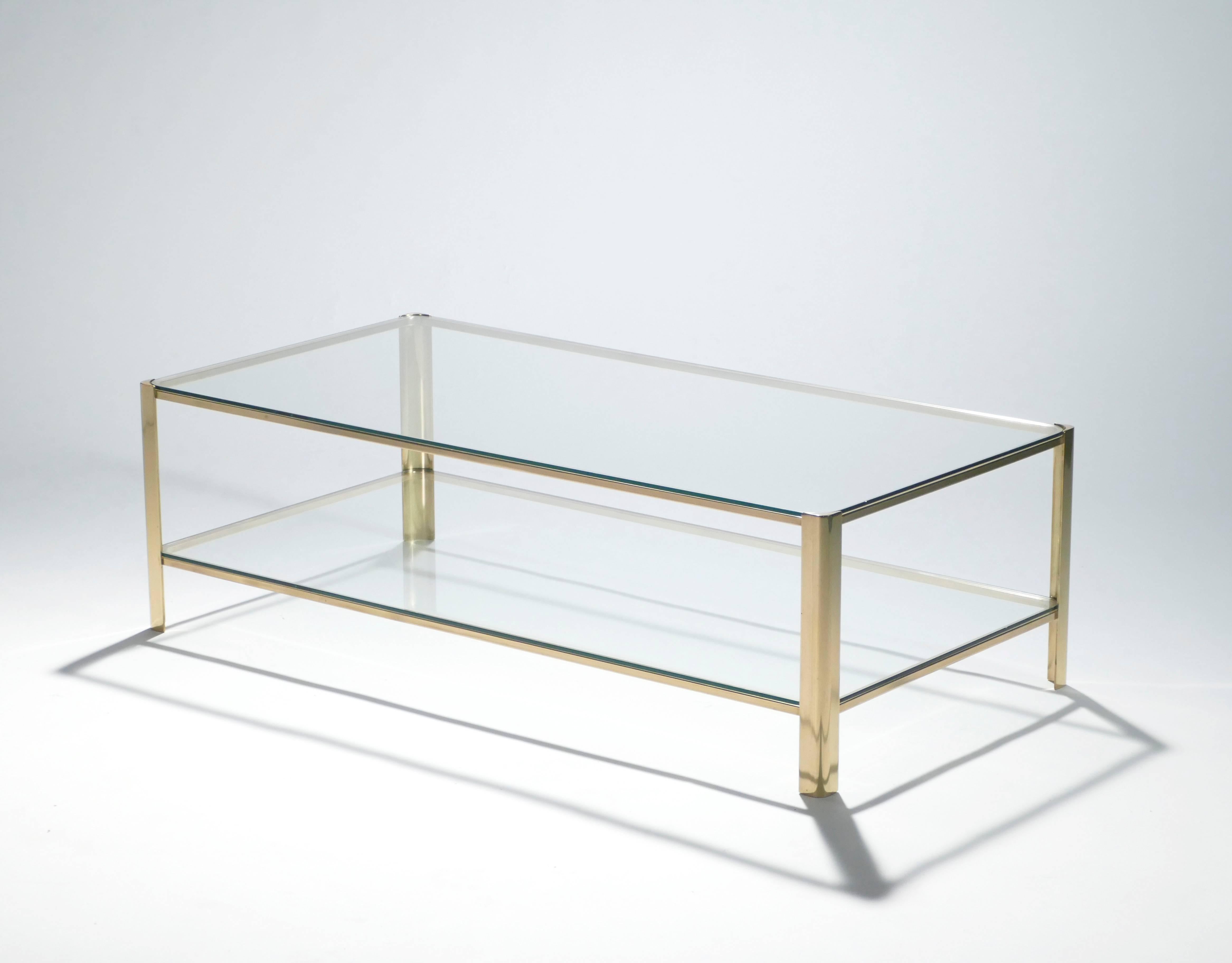 Bronze Coffee Table Jacques Quinet for Broncz, 1960s In Excellent Condition In Paris, IDF