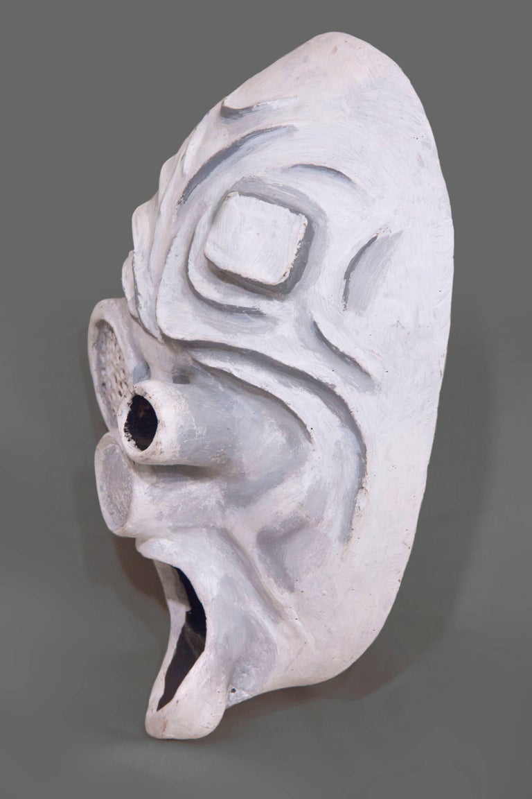 Haunting Robotic Neoprene Mask For Sale at 1stdibs