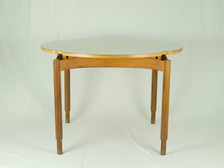 Italian Wood And Laminate 1960s Extensible Dining Table For At Mid Century Modern Italian Wood And Laminate 1960s Extensible Dining Table For