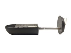 Black, Chromed metal '70s adjustable wall lamp SNODO by Mazza for Quattrifoglio