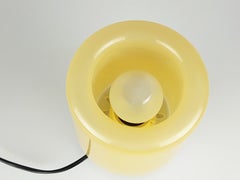 Vintage Plastic Tic Tac Table Lamp by Giotto Stoppino for Kartell, 1971