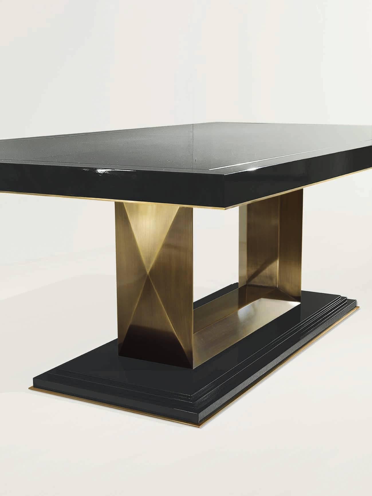Bronze Dining Table III In New Condition For Sale In Cabiate, IT