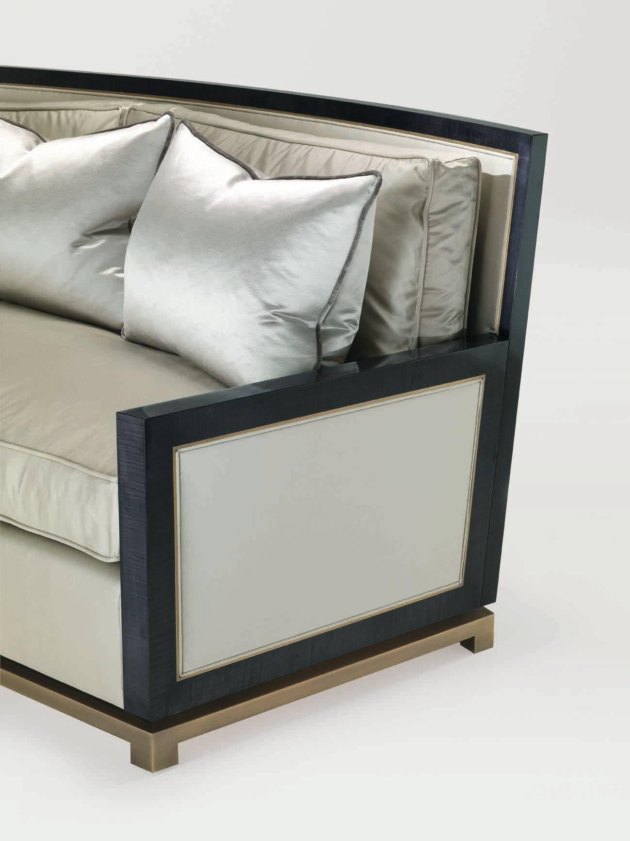 Italian Bronze Sofa V For Sale
