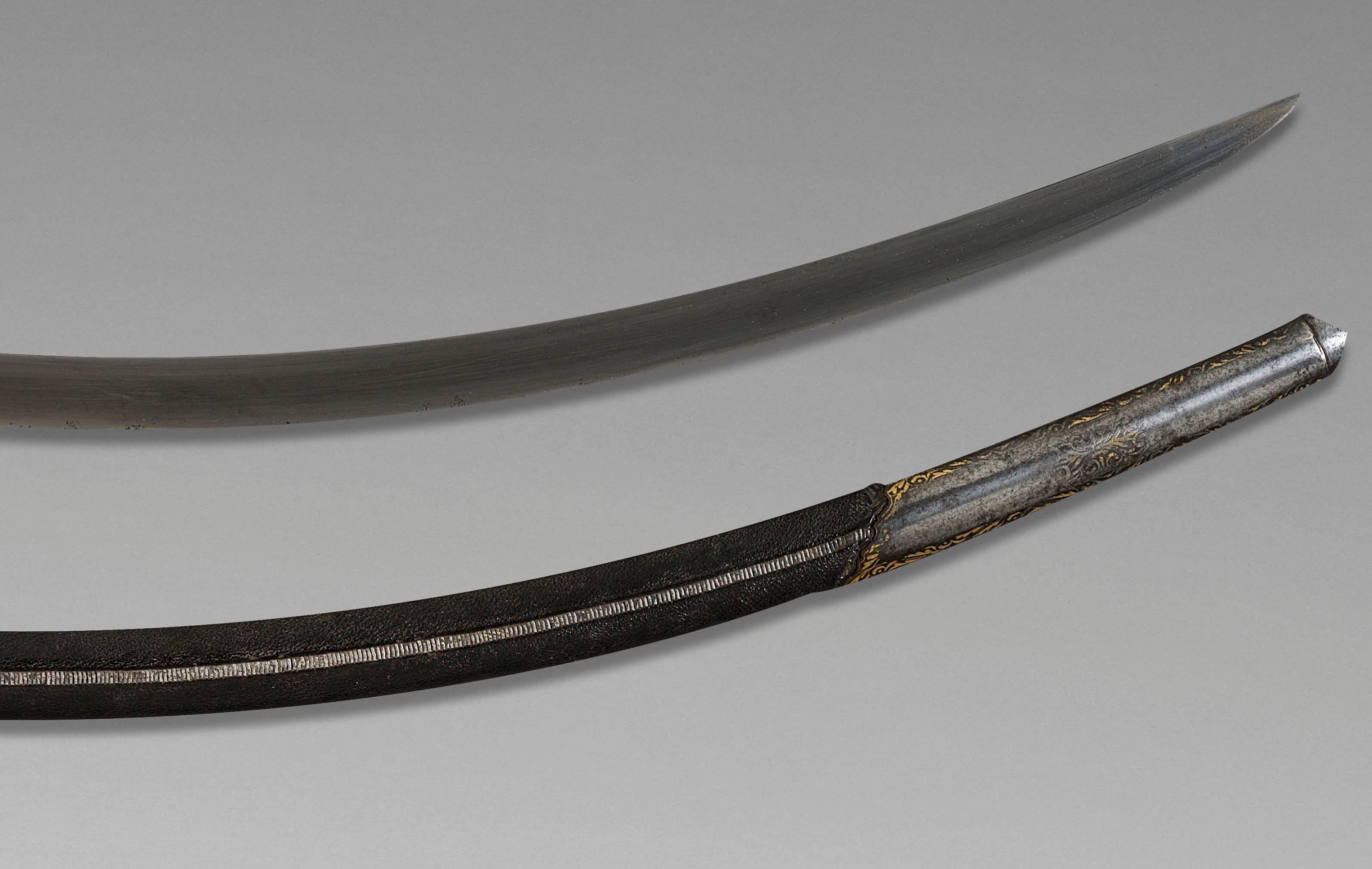 Islamic Oriental Saber, Late 18th Century For Sale