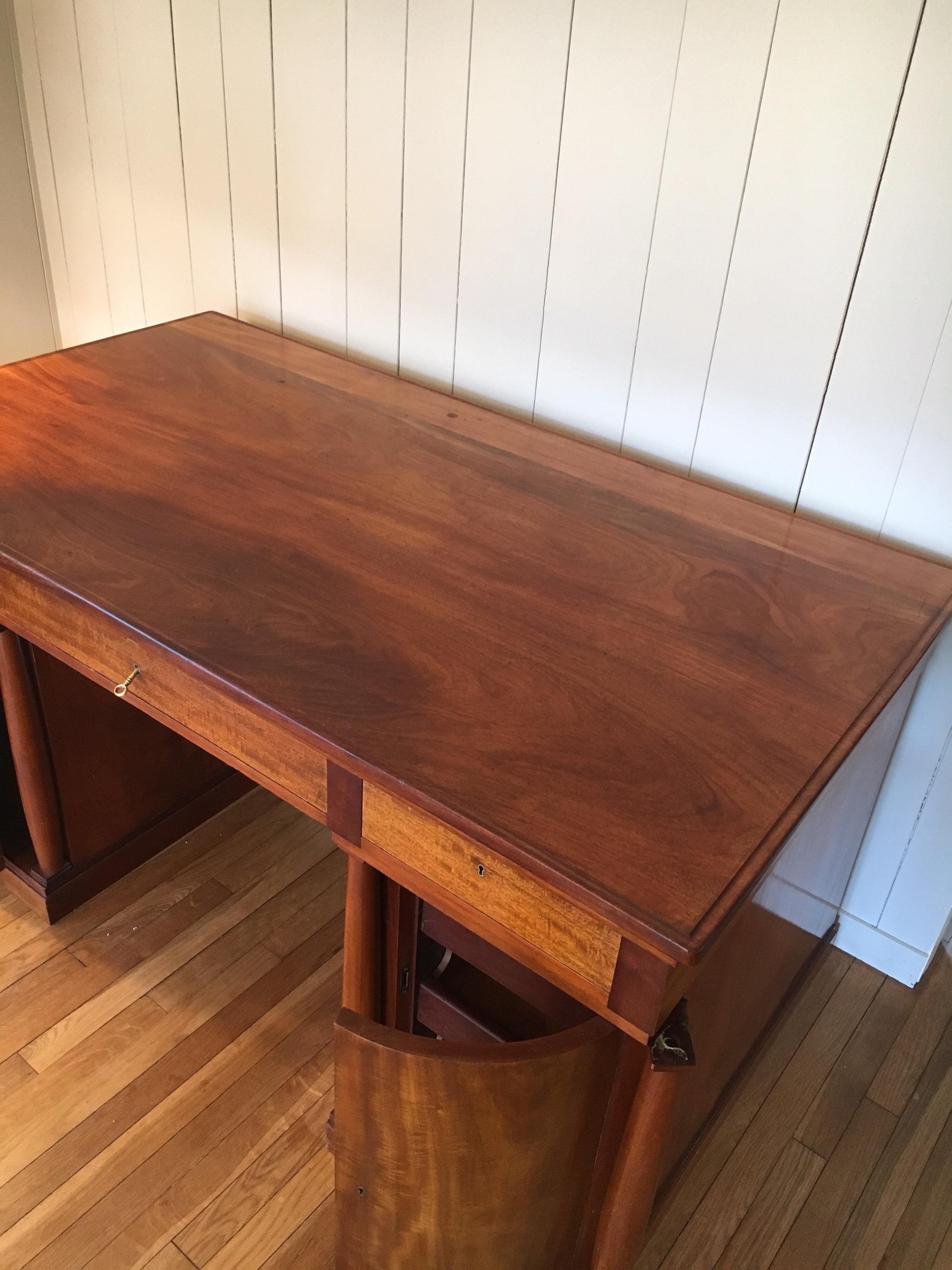 Early 20th Century Danish Mahogany Desk by Otto Meyer (Mahagoni)