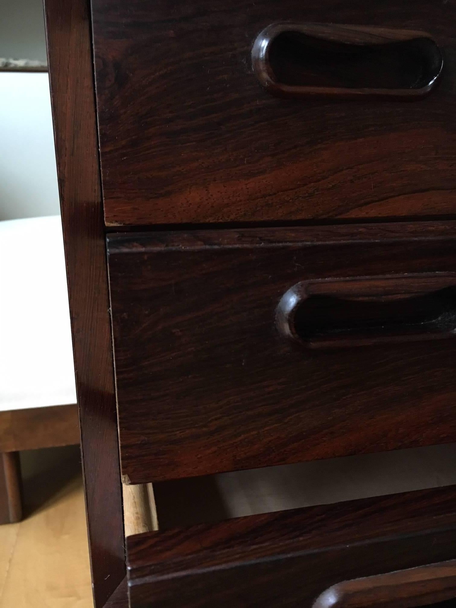 Danish Modern Rosewood Commode 2