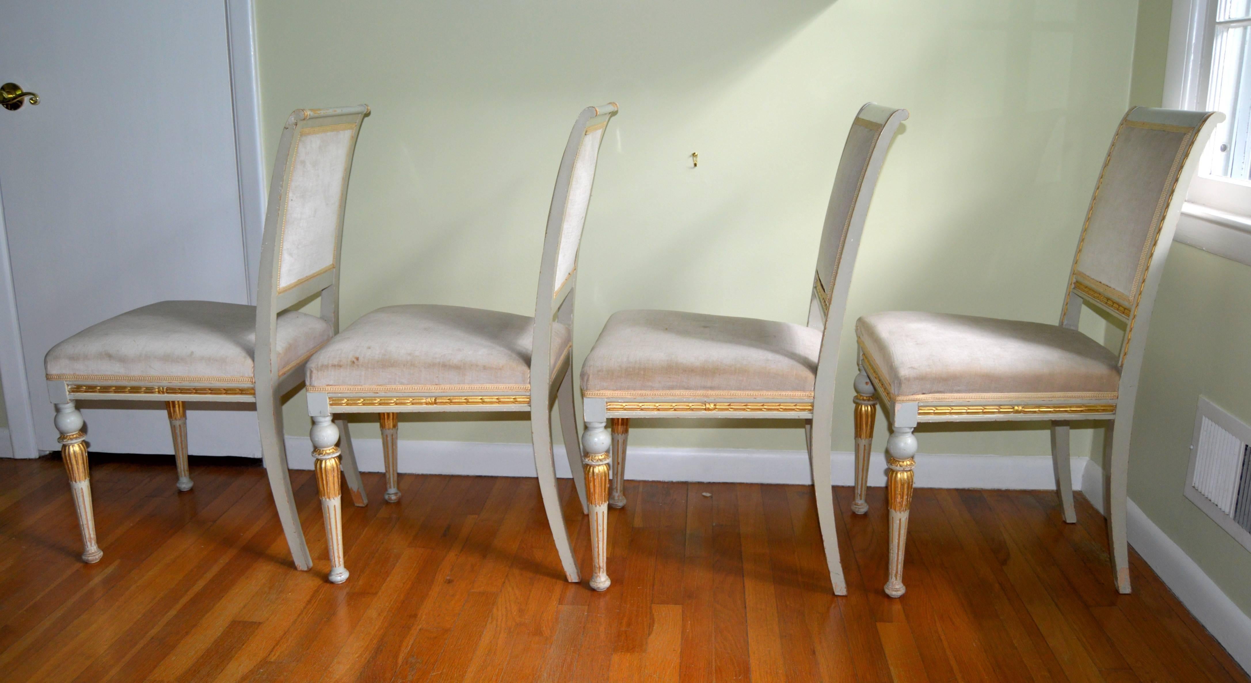 Swedish Late Gustavian Neoclassical Style Suite For Sale 5