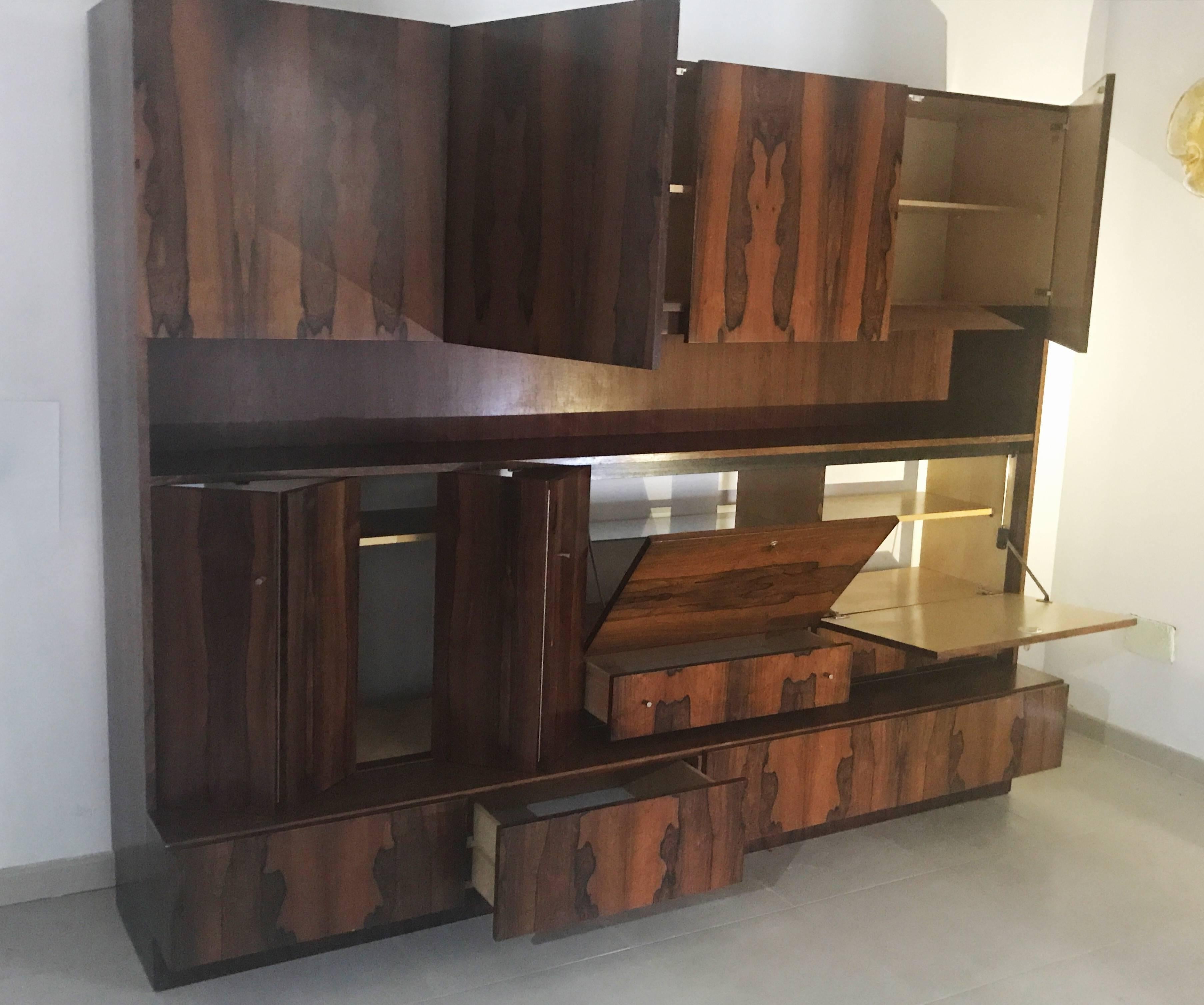 Cabinet Teak Nordic Design Asko Export Finland 1960 In Fair Condition For Sale In Denia, ES