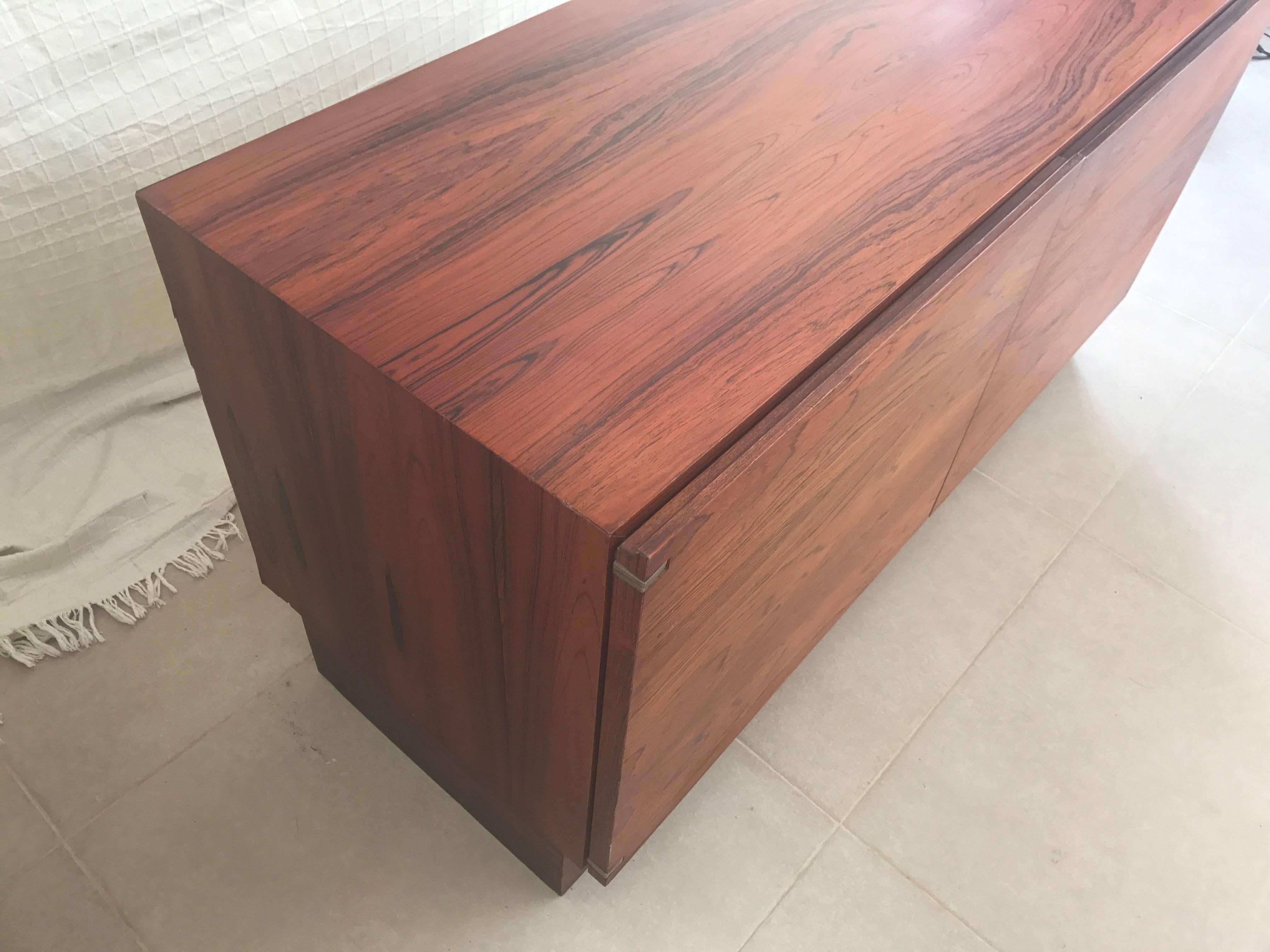 Cabinet Teak 1960 Asko Export Finland In Fair Condition For Sale In Denia, ES