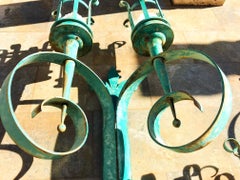 French Sconces Gilbert Poillerat 5 pcs 120 cm