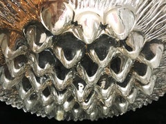 Limburg mid-century ceiling Glass by Kaiser Leuchten germany, 1960s
