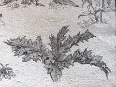 Versailles Louis XVI Jean Baptiste Huet Drawing certify, 1780
