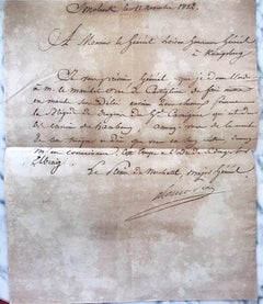 Napoleon 1812 Empire Map 32 Pieces Battles with Prince Letters