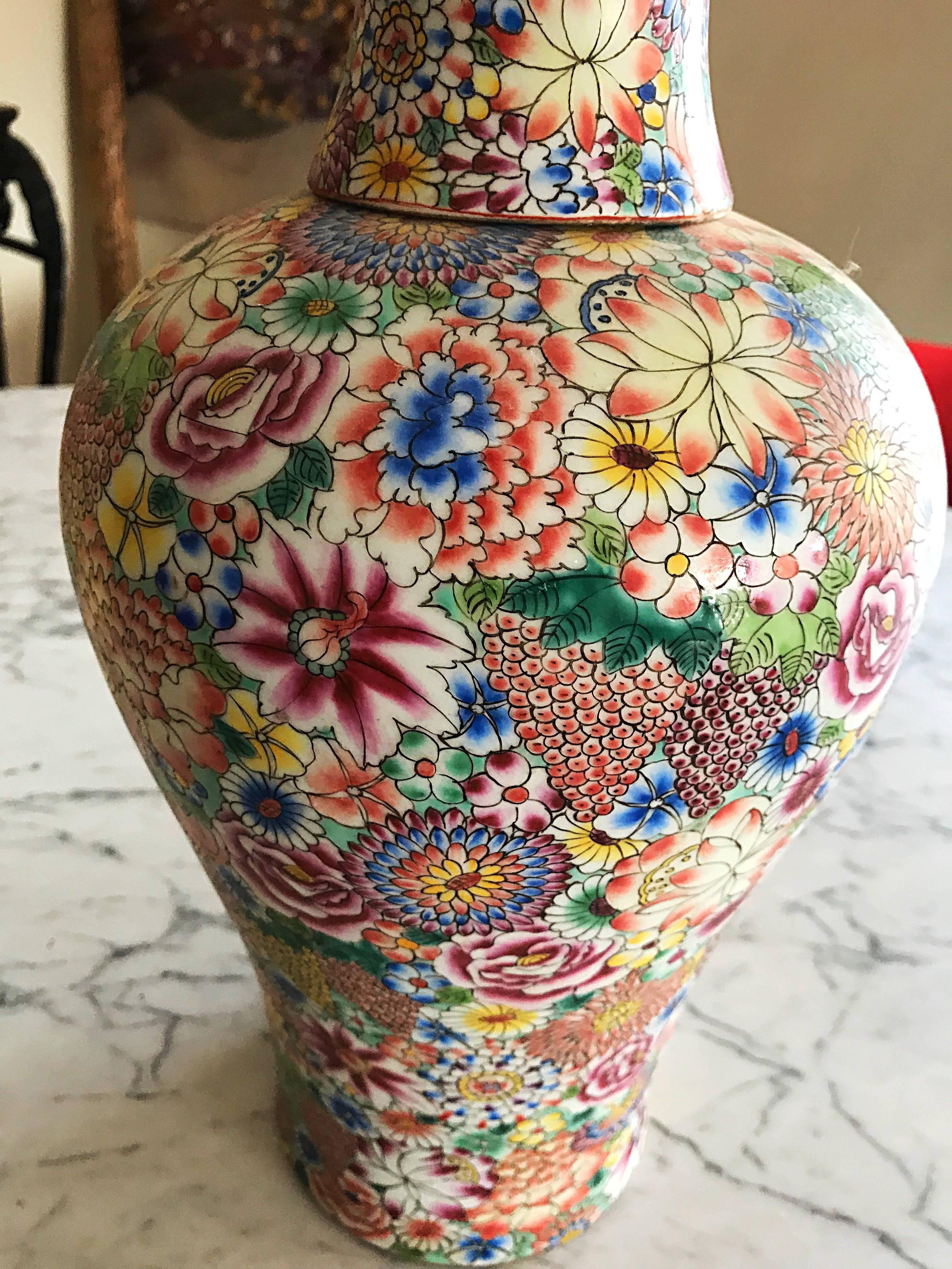 Mid-Century Modern Vase Chinese ceramic the 