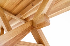 Calypso Dining Table Modern Handmade Oak