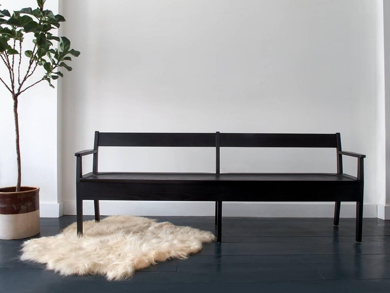 Sawyer Bench By Fern Contemporary Wood Bench For Sale At 1stdibs