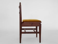 Ladderback Dining Chair, Upholstered Seat Dining Chair