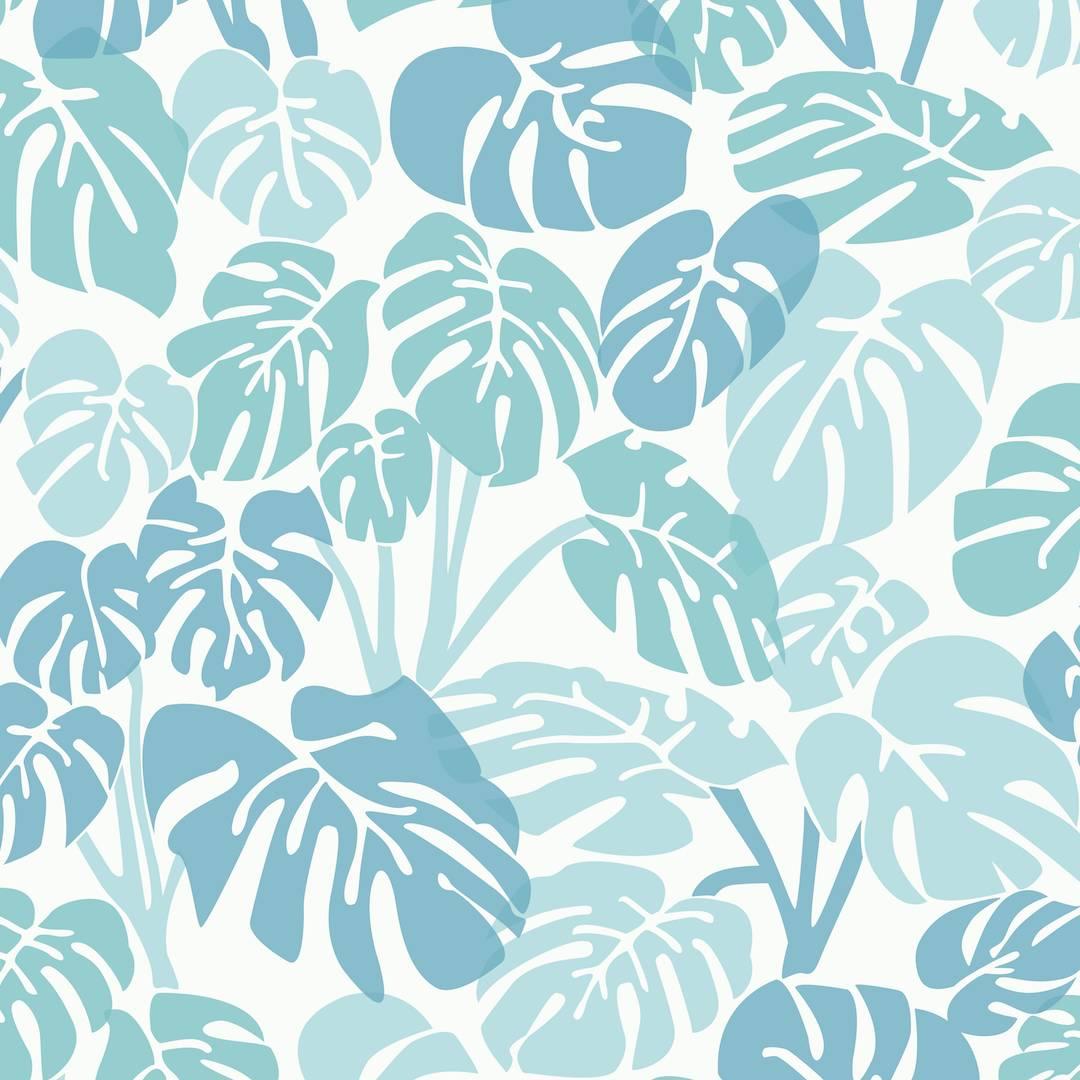 Blue Watercolor Pattern Wallpaper for Walls  Outside the Lines
