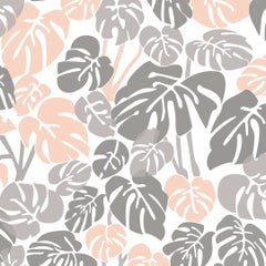 Deliciosa Designer Wallpaper in Quartz 'Pink, Greys and White'