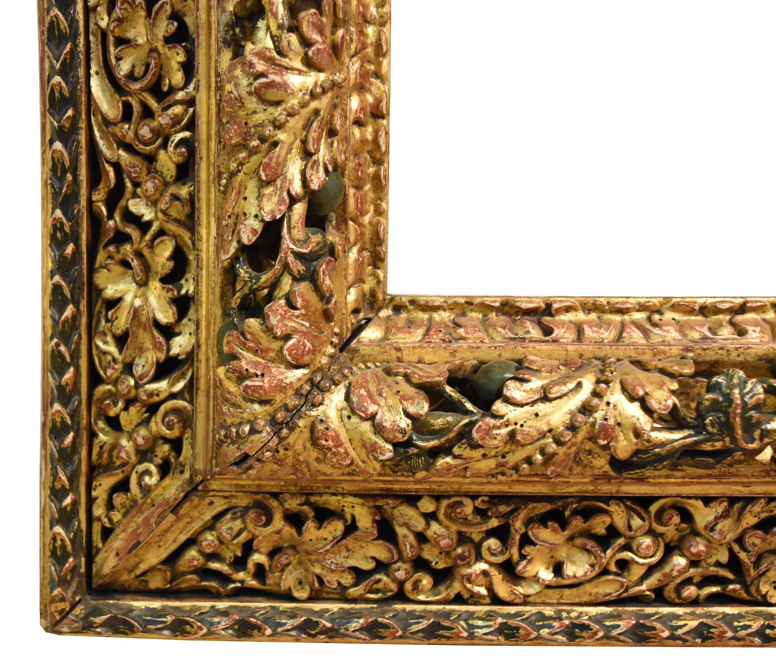 Frame of the 19th century.

External dimensions: 100 x 80cm
Interior dimensions: 78 x 57cm.
