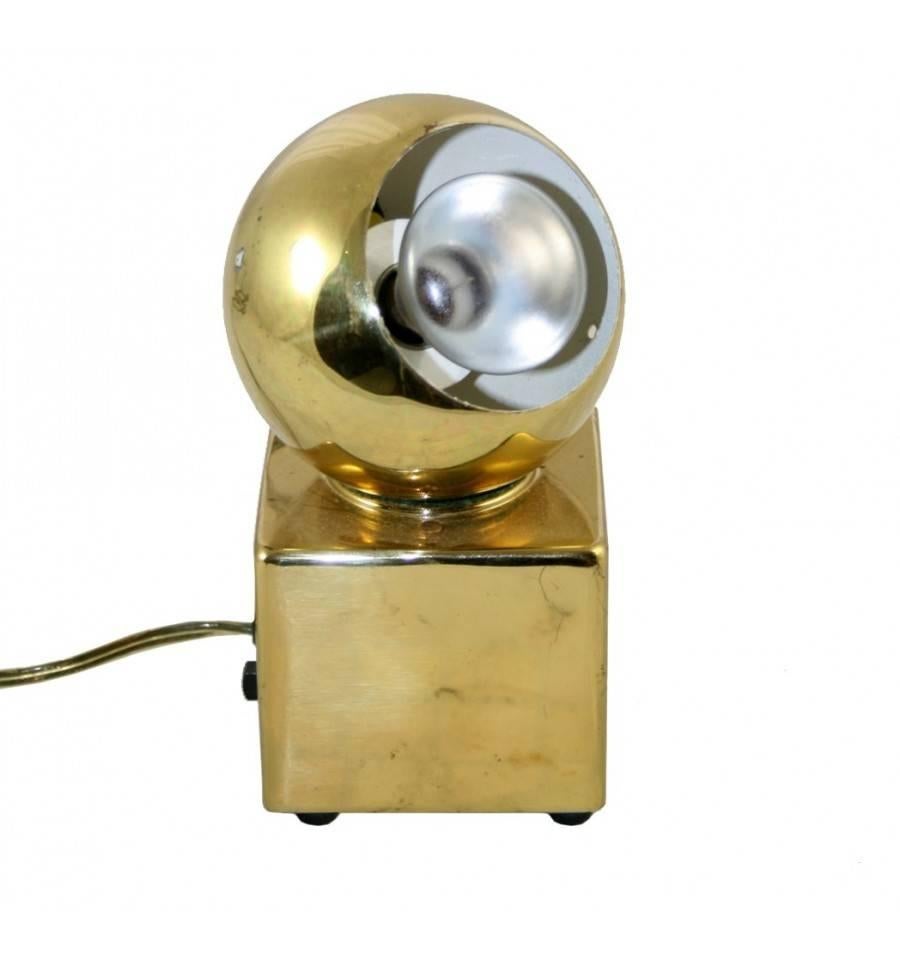 Small vintage American square base adjustable lamp. Several units available.
 