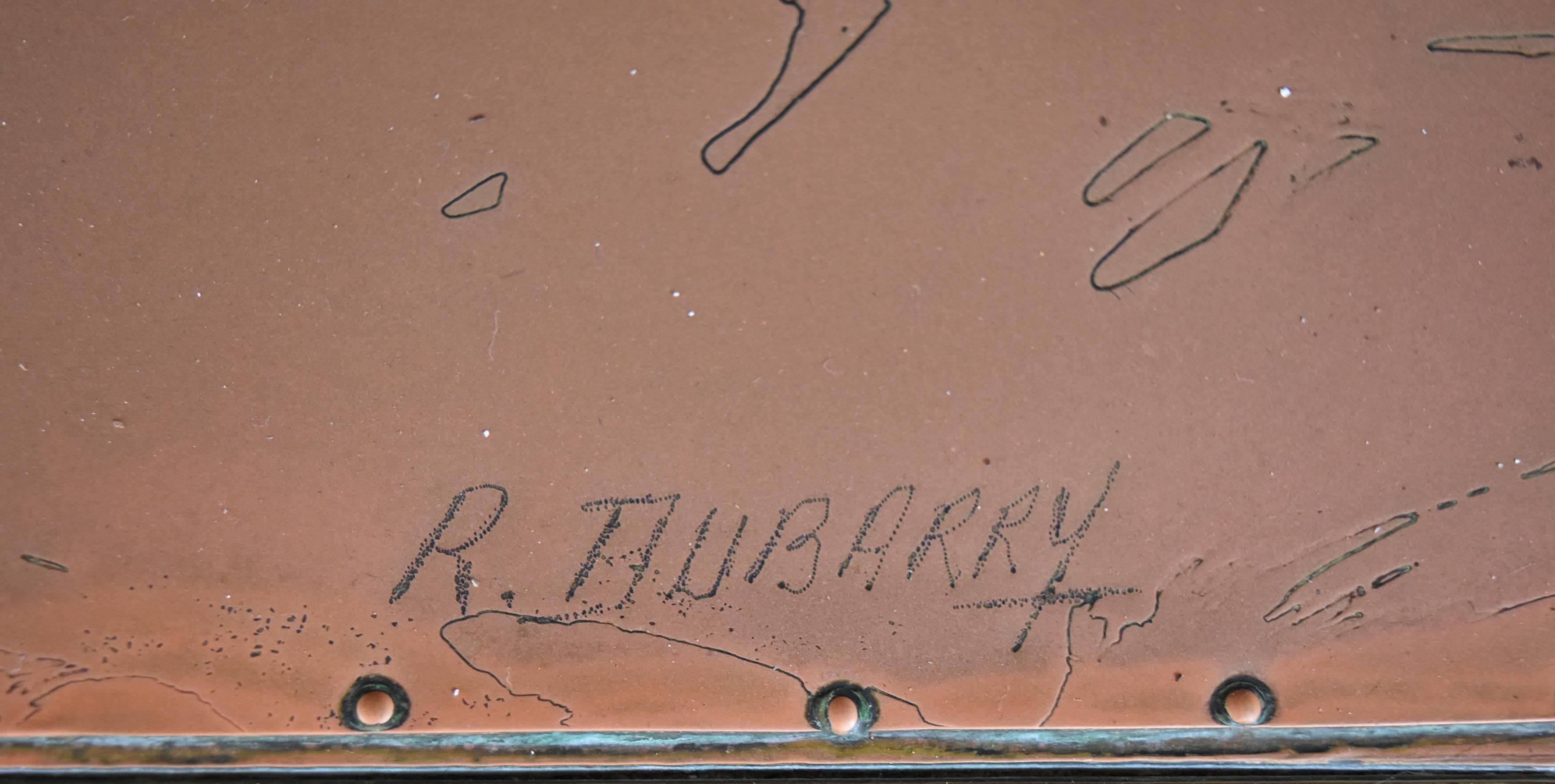 Table basse octogonale espagnole signée Rodolfo Dubarry, années 1980 Bon état - En vente à Marbella, ES