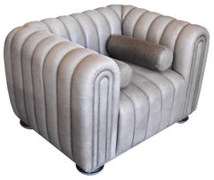 1980s Wittmanns Leather Sofa Chair