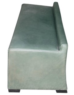 1980s Wittmann's Leather Bedside Bench