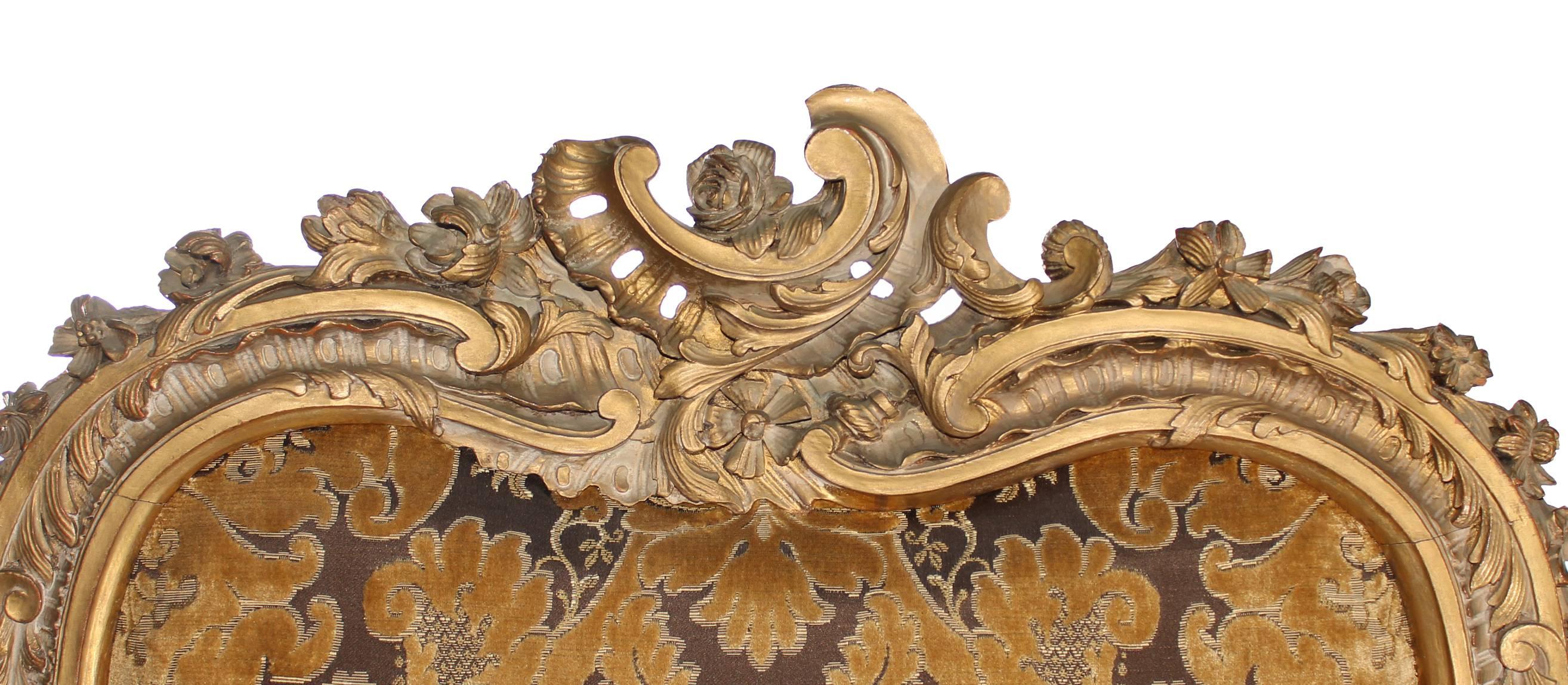 19. Jahrhundert Französisch Barock Stil gepolsterter Sessel im Angebot 4
