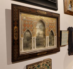 19th Model Featuring Marquetry and Arcading Inspired by the Alhambra in Granada