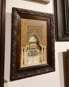 19th Handcrafted Nasrid Model Inspired by the Court of the Lions at the Alhambra