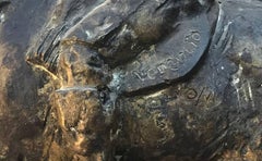 20th Century Venancio Blanco Bronce Figure of a Spearman on Horseback