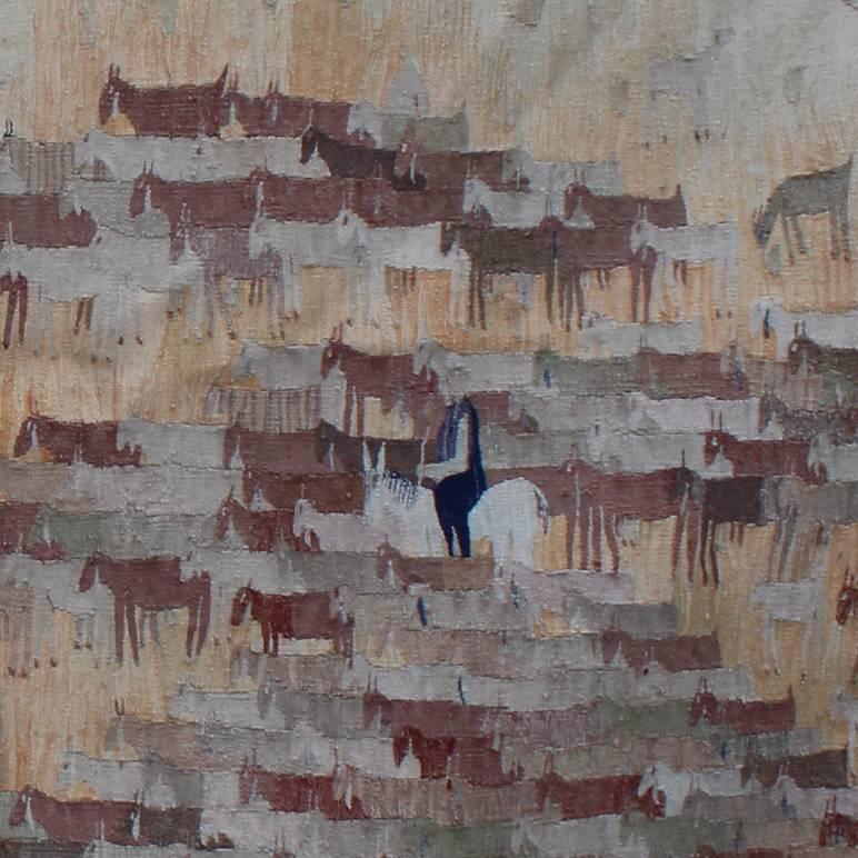 European 1930, Tapestry Representing Shepherd with His Herd