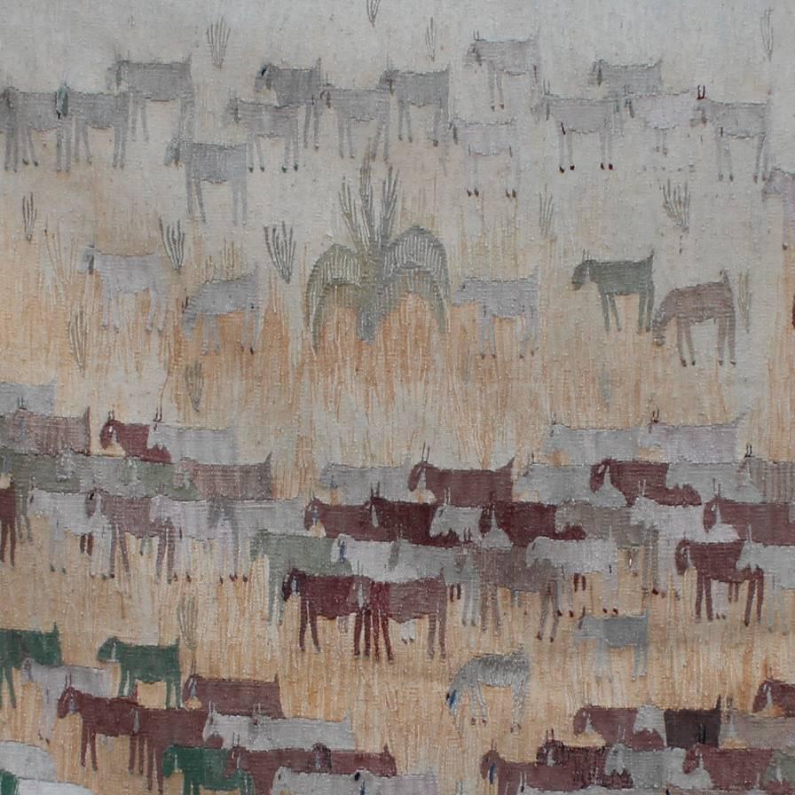 20th Century 1930, Tapestry Representing Shepherd with His Herd