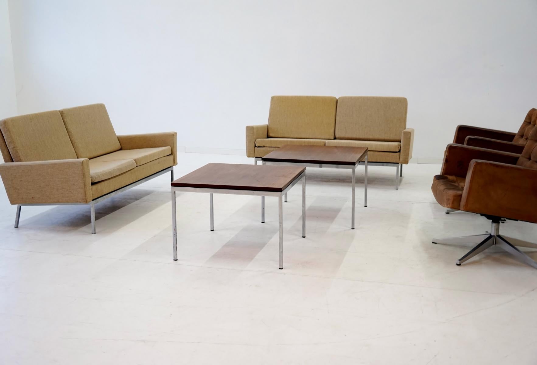 Pair Of Midcentury Side Or Sofa Table By Florence Knoll