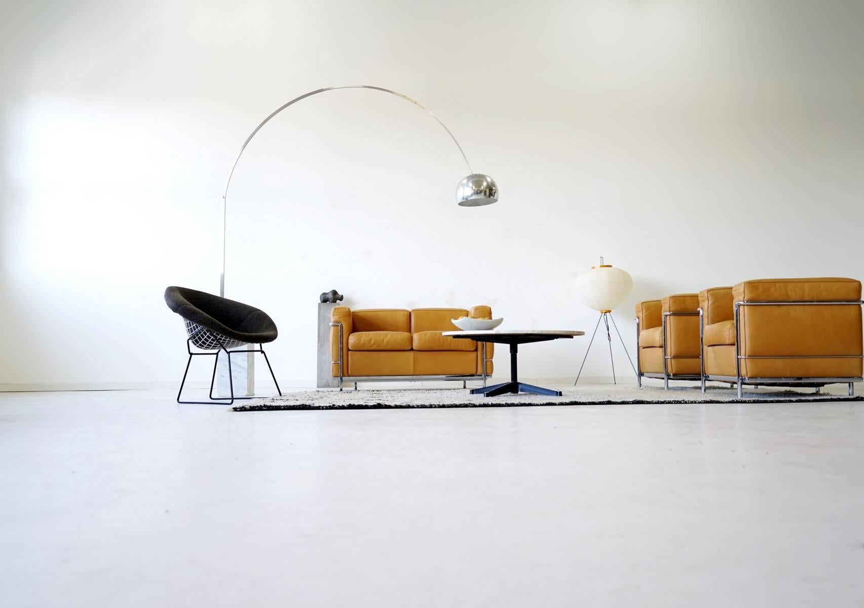 Diamond Wire Side Lounge Armchair by Bertoia Knoll International, Midcentury In Good Condition In Telgte, DE
